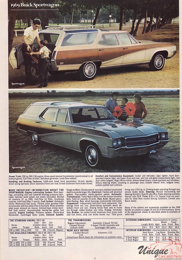 1969 Buick Car Brochure Page 10